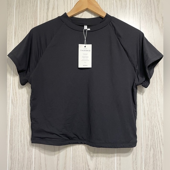 Reoria Black Going Out Y2K Crop Top Size 2XL NWT - Picture 6 of 6